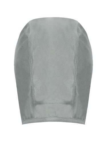 JEATHA Wrestling Hair Cap Cover Long Hair Net Slicker for Grappling, Training, Judo & Jiu Jitsu/BJJ - color: Grey