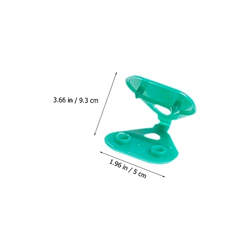 Ciieeo 50pcs Shade Cloth Clips Plastic Mesh Clip for Garden Netting Greenhouse Sunshade Tarp Easy to Install Reusable
