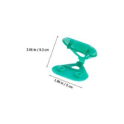 Ciieeo 50pcs Shade Cloth Clips Plastic Mesh Clip for Garden Netting Greenhouse Sunshade Tarp Easy to Install Reusable