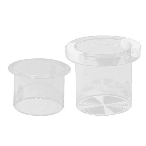 Fish Tank Breeder Box Fish Tank Isolation Box | Feeding Container Nursery Divider for Fry Guppy Acclimation Betta Angelfish Shrimp - color: Circular