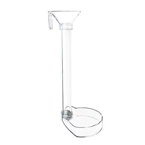 1 Set Aquarium Acrylic Feeding Tube Bowl Aquarium Shrimp Fishtank Acrylic Feeding Tools Anti-Drift Feeding Feeder