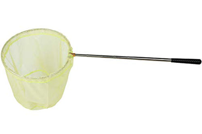 RESTCLOUD Bait Net and Fishing Landing Net with Telescoping Pole Handle Extends to 59 inches - color: Yellow