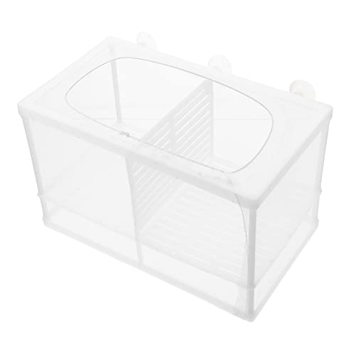 Fish Tank Isolation Box Multifunctional Hatchery for Betta and Guppy Cups Easy to Clean for Fish Acclimation and Isolation