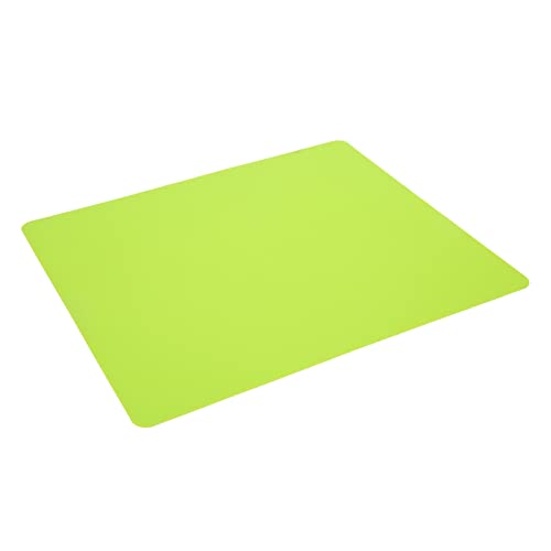 Silicone Craft Mat for Clay, Jewelry Making & Baking – Washable, Flexible, Non-Slip Desk Saver Pad, 10.98 x 9.41 in, Green (Compatible with, and DIY Kitchen Tools) - color: Green