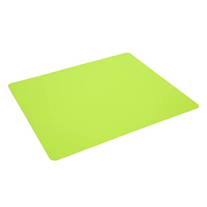 Silicone Craft Mat for Clay, Jewelry Making & Baking – Washable, Flexible, Non-Slip Desk Saver Pad, 10.98 x 9.41 in, Green (Compatible with, and DIY Kitchen Tools) - color: Green