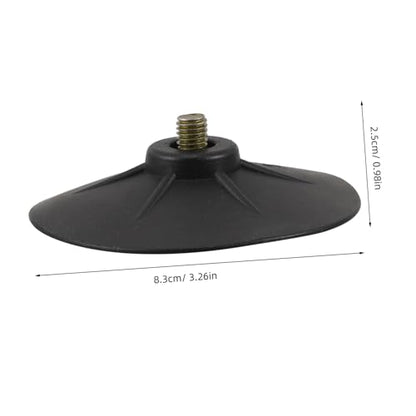 Yardwe 6pcs Rubber Sandbag Suction Cups for Hanging Replacement Suction Base for Heavy Bag Swivel