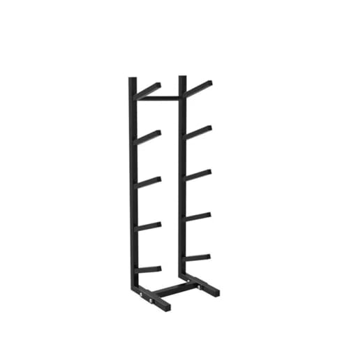 Rygcrud Floor Stand Skateboard Racks, Indoor Snowboard Storage for Skis/Longboard/Scooter, Commercial Display Rack Sports Mat Holder for Home, Garage, Gym(5 Tiers/H:85 CM) - size: 5 tiers/H:85 CM