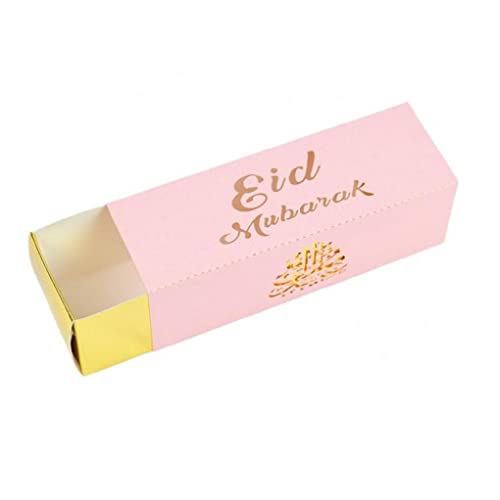 Candy Bar Wrapper 10pcs/Set Eid Mubarak Chocolate Box for Islam Muslim Party Favors Kareem Gift Mixed Color