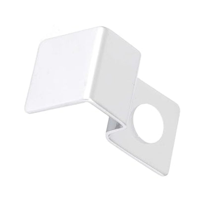 8 Pack Stainless Steel Fish Tank Cover Bracket, 5mm Aquarium Glass Lid with Silicone Buffer Pads, Aquarium Lid Holder for Fish Tank Cover Protection