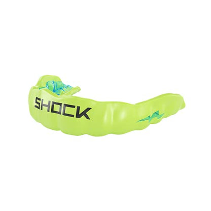 Shock Doctor MicroGel Sports Mouth Guard, Football, Basketball, Boxing, Lacrosse Mouthguard - color: Shock Green