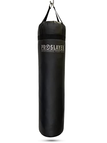 100lb Boxing MMA Heavy Punching Bag UNFILLED - Made in USA - color: Black