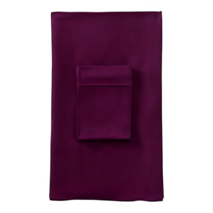 Cotton Modal Jersey Hijab with Matching Undercap, Women's Casual Style, 180cm × 70cm - color: Purple