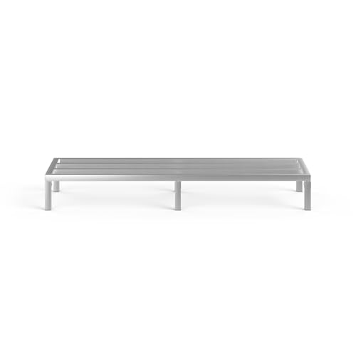 60" Long x 20" Wide | Height: 8" Off The Floor Aluminum Dunnage Rack | Storage in Restaurant, Kitchens and Garages and More! - size: 60" Long x 20" Wide | Height: 8" Off The Floor