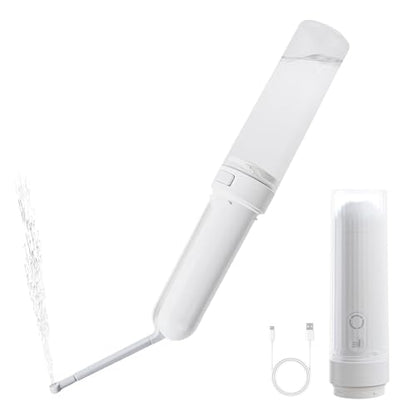 Portable Bidet, Efficient Handheld Travel Bidet, IPX6 Waterproof 3 Modes Switching Removable Nozzle 180°Adjustable Angle 320ML Kettle, Rechargeable Smart Men Women Personal Hygiene Cleaner