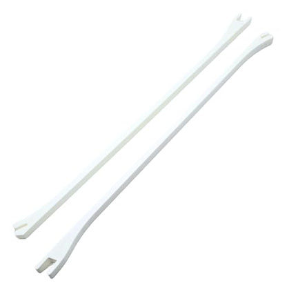 Lid Props for Fluval Flex Series Aquariums, Pair (White) - color: White