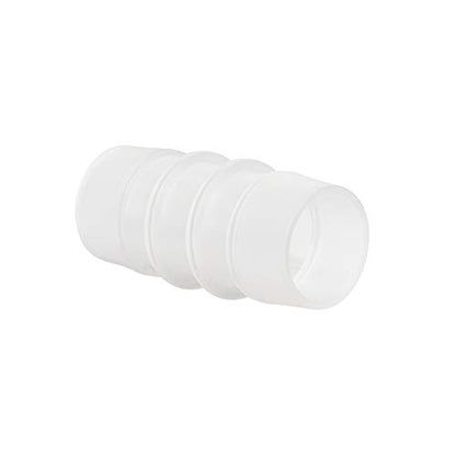 Quickun Plastic Hose Barb Fitting, 1" x 1" Barbed Splicer Mender Joint Adapter Union Fitting (Pack of 5) - size: 1 Inch