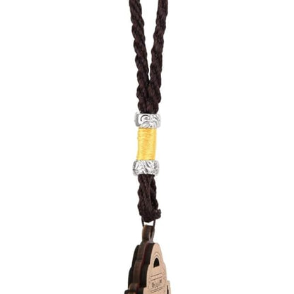 Muslim Car Hanging Ornament, Islamic Rearview Mirror Decor with Tassel for Vehicle Interior Decoration
