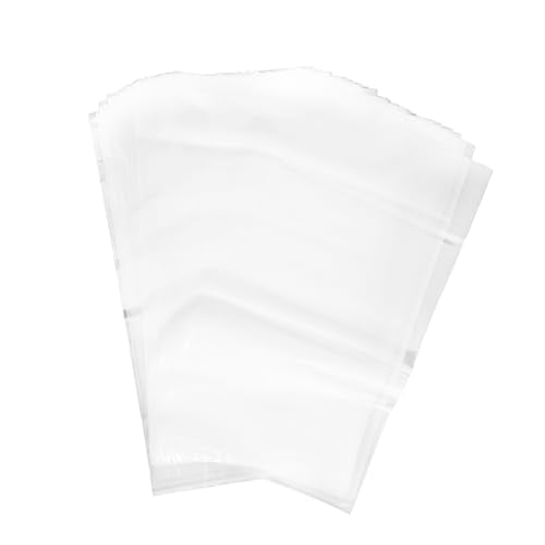 Ciieeo 50pcs Transparent Fish Transport Bags Leak-resistant Oxygen Bags for Safe Shipping of Fish and Clear Plastic