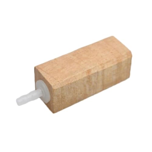 Increasing Wooden Air Stone Mineral Bubble Release Aquarium Air Stone