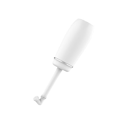 Portable Bidet for Travel Friendly Handheld Personal Peri Bottle 400ml Convenient Leakproof Design Personal Hygiene Cleaning (White, 400ml) - color: White