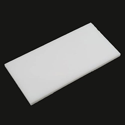 1pcs White Cutting Board Rubber Mallet Mat, Leather Craft Tools for Cutting Punching Stamp Pad Plastic Pad(140x120x15) - size: 140x120x15