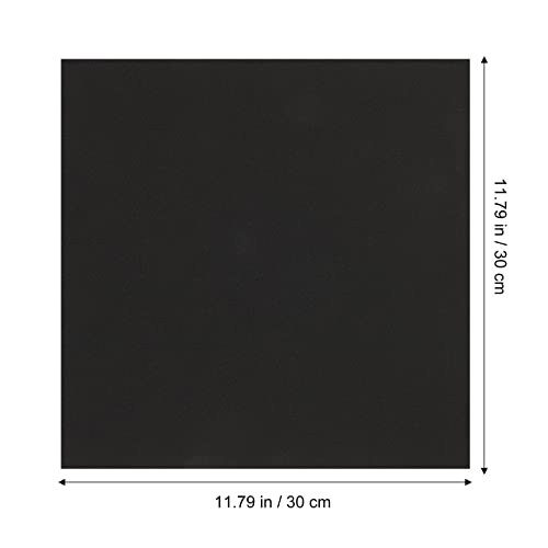 5pcs Aquarium Insulated Pad Non- Shockproof Fish Tank Mat Easy to Cut Provides Warmth and Comfort for Fish Compression-Resistant Black