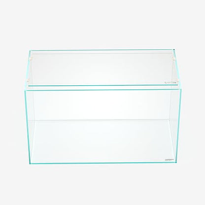 4mm Glass Aquarium Lid with Clips for 60x30cm Rimless Tank | Lid 58x23cm; reduces evaporation and jumping - size: 580x230mm (1 pc)