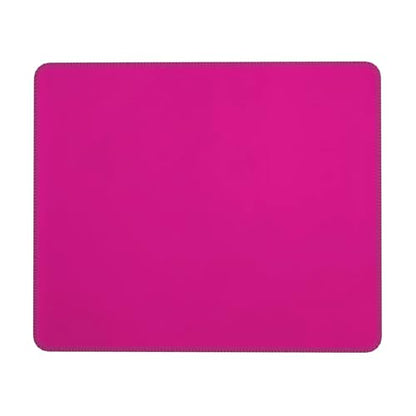 Modern Hot Pink Solid Color Mousepad Non-Slip Rubber Base Mouse Pads for Computers Laptop Office Desk Accessories Mouse pad 7.9 x 9.5 in - color: Pink
