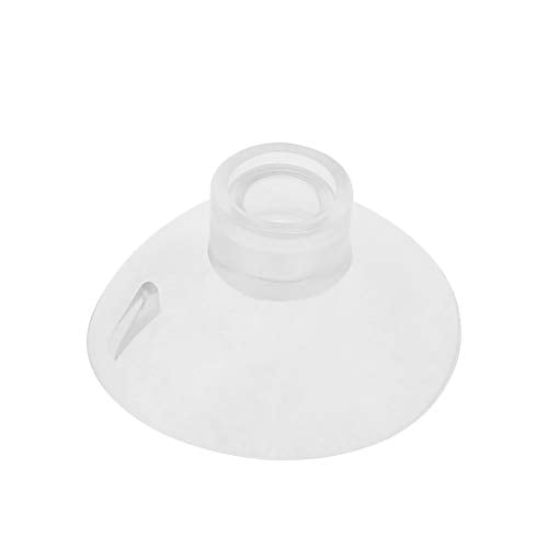 XISAOK Aquarium Fish for Suction Cup Replacement Clip Sucker Soft 30mm for Fish Feeder Tube