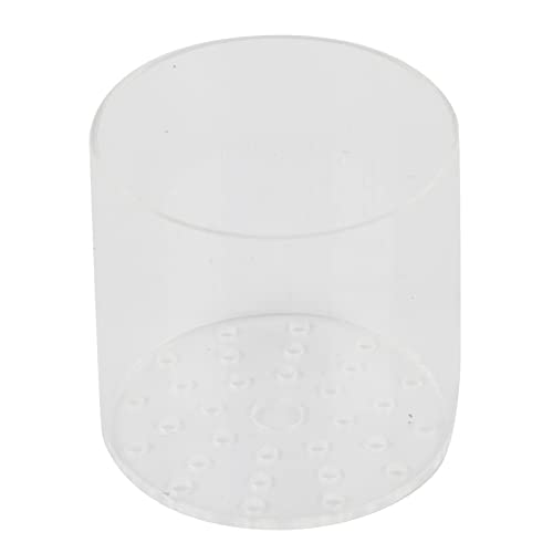 Acrylic Transparent Feeder Cover Anti Feeding Shrimp for Aquarium Fish Tank (100mm) - size: 100mm