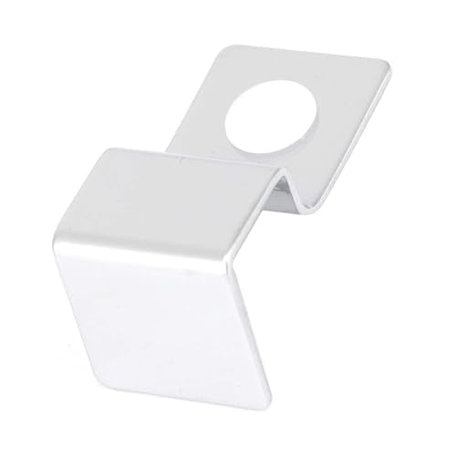 Aquarium Lid Clips for 5mm Glass, Stainless Steel Fish Tank Cover Clips with Silicone Pads, Secure Glass Cover Holder Support Bracket for Aquarium