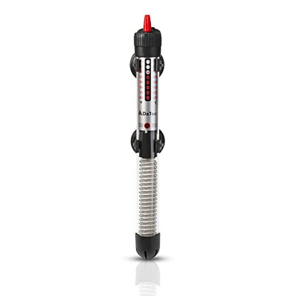 DaToo Aquarium Heater Fish Tank Heater Submersible 100 Watt, 1 Yr Warranty - size: 100Watt
