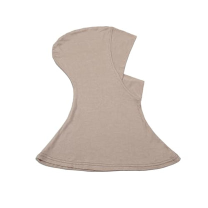 Yeieeo 4PCS Hijab Undercap for Women, No Slip Full Coverage Hijab Inner Cap, Soft Underscarf Breathable Headwear - color: Light Khaki