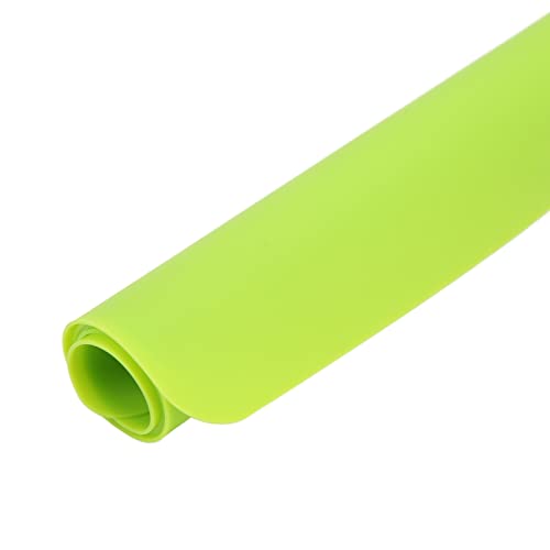 Silicone Craft Mat for Clay, Jewelry Making & Baking – Washable, Flexible, Non-Slip Desk Saver Pad, 10.98 x 9.41 in, Green (Compatible with, and DIY Kitchen Tools) - color: Green