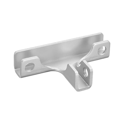 uxcell Glass Fixing Clip, 2pcs for 6-10mm Aluminum Alloy T-Shaped Glass Clamp Glass Support Bracket for Glass Display Cabinet, Fish Tank - size: 6-10mm