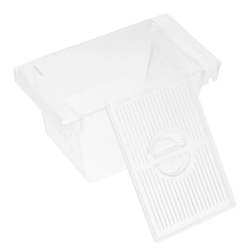 Fish Isolation Box for Betta Fine Mesh Breeding Incubator with Durable for Fish Shrimp and Newborns Easy Attachment to Aquariums