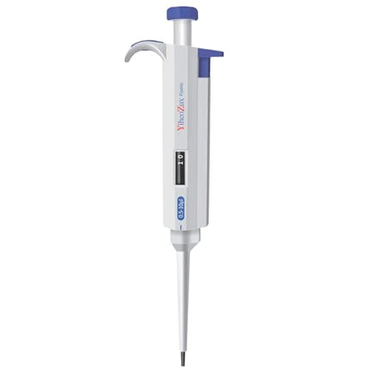 High-Precision Adjustable Single Channel Pipettor 0.5-10ul for Laboratory | High Accuracy, Manual Variable Volume Micropipette Compatible with Molecular Biology and Cell Culture Research - size: 0.5-10ul