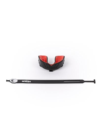 Venum Challenger Mouthguard - Strap/Strapless - color: Black/Red, size: Adult