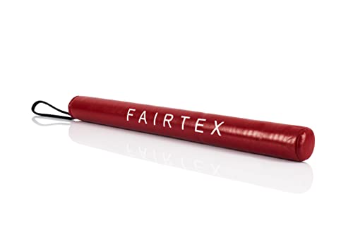 Fairtex BXS1 Leather Boxing Sticks for Boxing, Muay Thai, MMA Training - color: Red