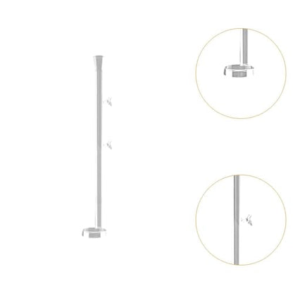 Aquarium Feeder Tube Multiuse Easy Installation Clear Feeding Tube Shrimp Feeder for Reptiles Turtle Home, 45cm