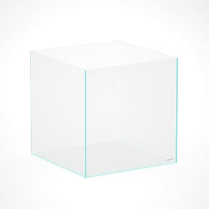 52.4 Gallons Cube Rimless Low Iron Aquarium Fish Tank,23.62" L × 23.62" W × 23.62" H (60cm x 60cm x60cm) 10mm Thickness with Nano Foam Leveling Mat Included - size: 52.3Gal W23.6×D23.6×H23.6 in (60×60×60 cm)