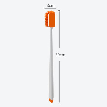 Long Handle Fish Tanks Scrubber for Glass Aquariums Double Bristle Washing Scrubber Long Handle Brush Aquarium Cleaning Tools