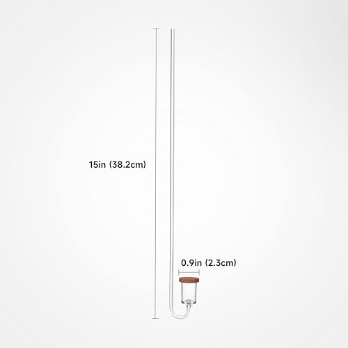 Acrylic CO2 Diffuser for Aquarium Over 50 Gallon Ceramic Disc | Acrylic diffuser, ceramic disc; fine mist - size: L-23mm