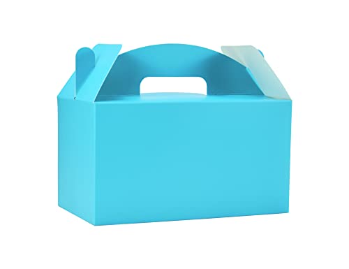 HUAPRINT Treat Gift Boxes, 30 Pack, Blue, 9.45x5x5 IN - color: Blue