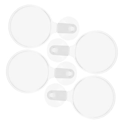 Baluue 4pcs Acrylic Lens with Cup for Fish Tank Observation for -Landscape Ants Spiders and Plants and Easy to Use