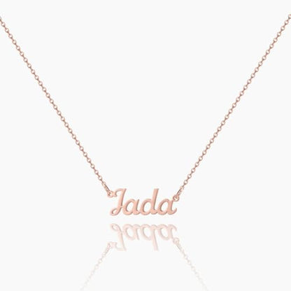 10K/14K/18K Solid Gold Name Plate Necklace,Real Gold Customized Name Necklace with Birthstone for Women,Personalized 1-4 Nameplates Necklaces Birthday for Her Girls - color: Style 2