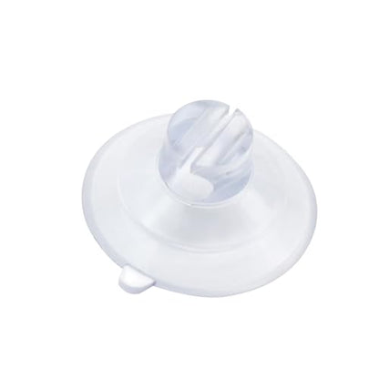 50Pcs Adhesive Suction Cups Fish Tank Wire Sucker Pad Wall Hanging Bulk Lights String Holder Rope Glass Suction Cup Clip - size: Dia: 30mm/1.18"