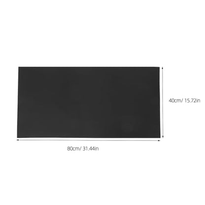 Aquarium Mat for Under Tank - 80x40cm Waterproof Shock Absorbing Base Cushion - Easy to Cut & Non-Slip Bottom Pad Reptile Terrarium - size: 80.00X40.00X0.60CM