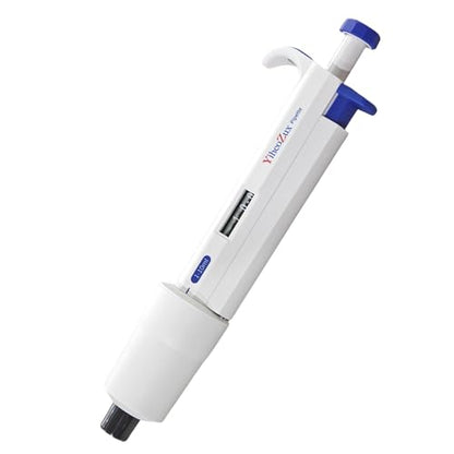 High-Precision Adjustable Single Channel Pipettor 10-100ul for Laboratory | High Accuracy, Manual Variable Volume Micropipette Compatible with Molecular Biology and Cell Culture Research - size: 10-100ul