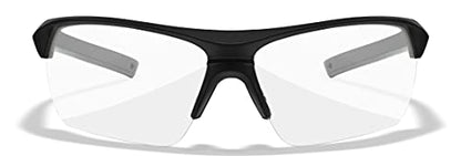 Wiley X Guard Advanced Sunglasses Ballistic Rated ANSI Z87 Safety Glasses Men Women UV Eye Protection Shooting Fishing Biking Sports Matte Black Frames Changeable Smoke Grey Tinted and Clear Lenses